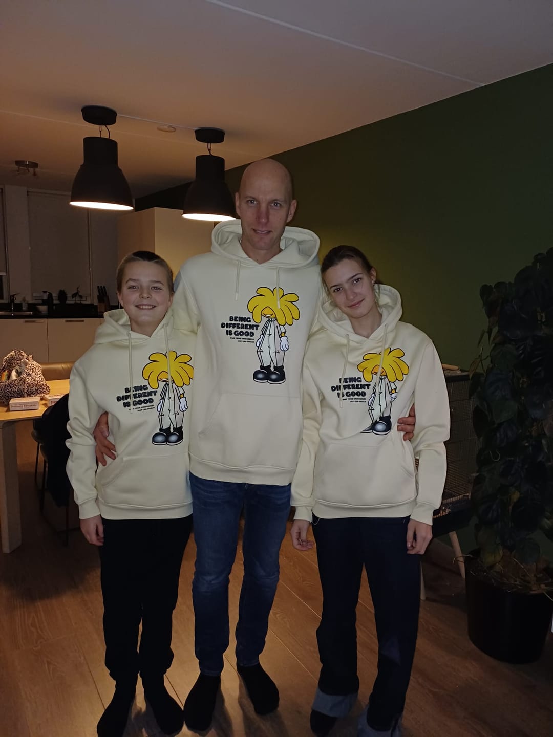Customer photo review of Uniqueness Hoodie