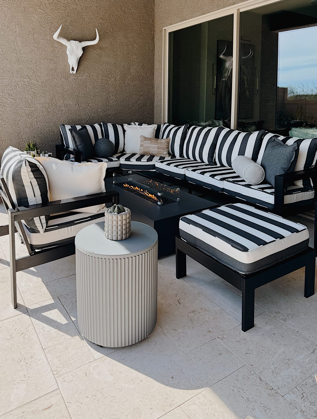 Customer photo review of Deep Seat Cushion (Replacement Covers only)