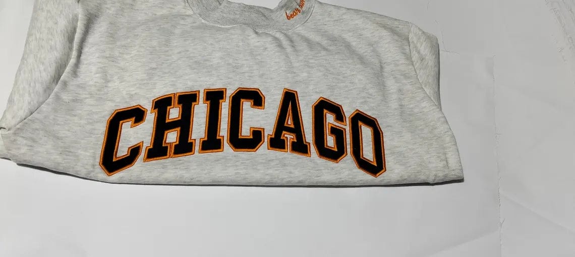 Customer photo review of Custom Mockneck Embroidered Team Name Sweatshirt – Stand-up Collar