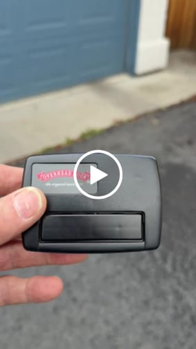 Customer video review of 1 Button Remote | 312 MHz