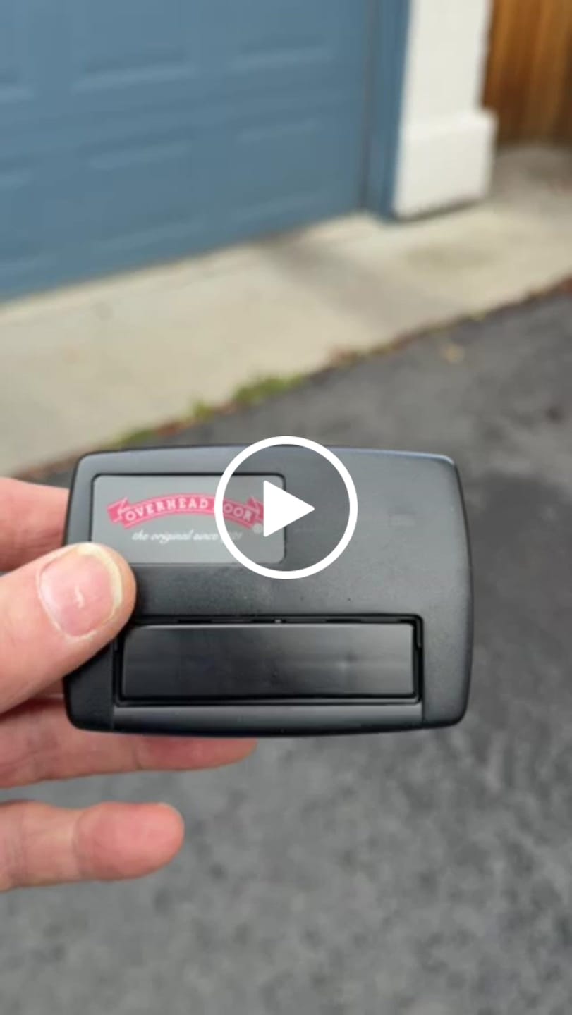 Customer video review of 1 Button Remote | 312 MHz
