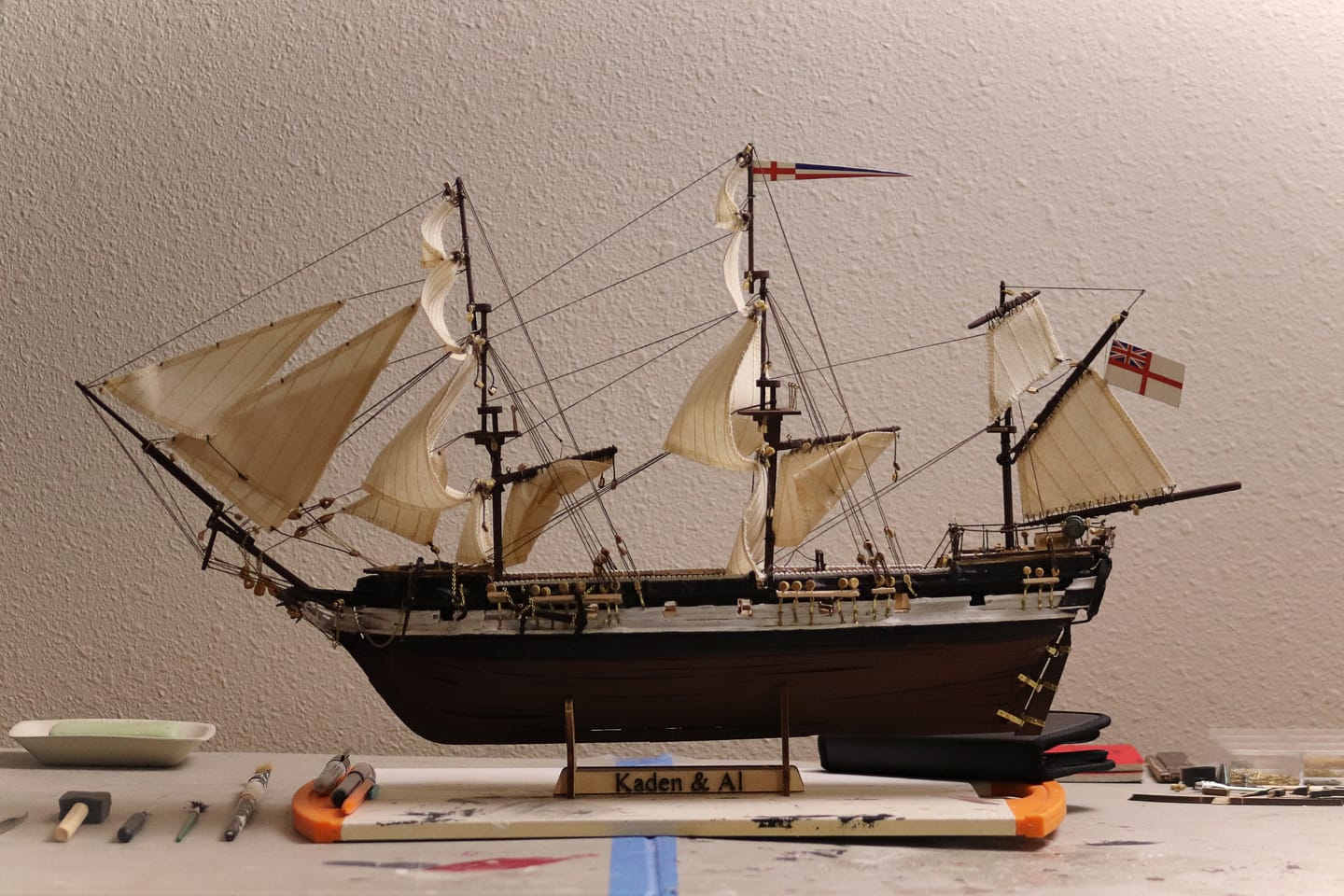 Customer photo review of Maqueta Barco HMS BEAGLE