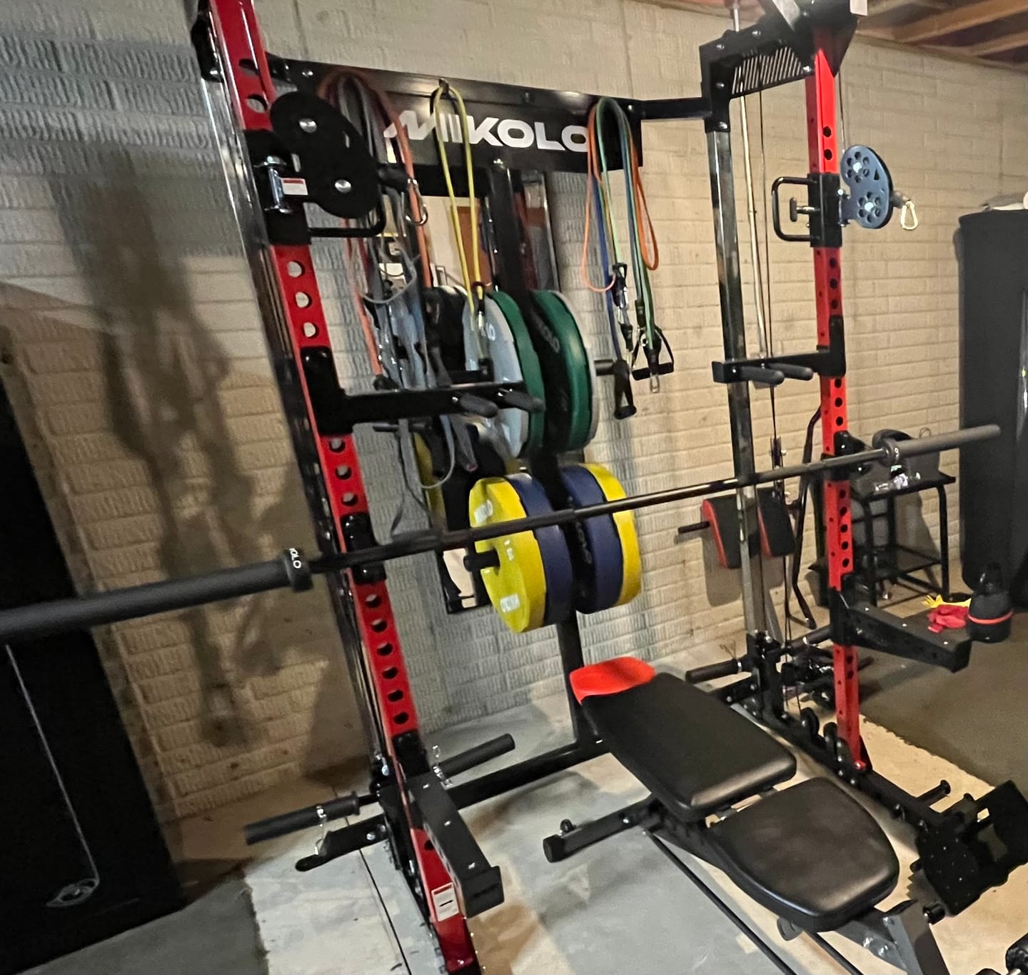 Customer photo review of HR05 Half Rack Functional Trainer