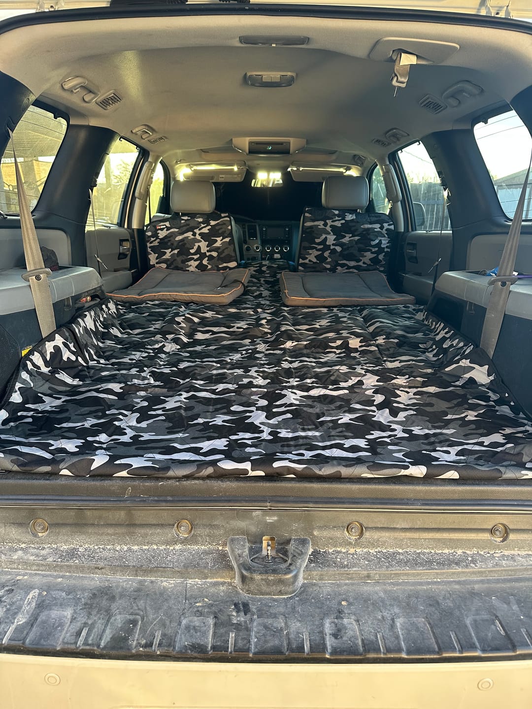 Customer photo review of SUV Cargo Liner for Fold Down Seats - Large