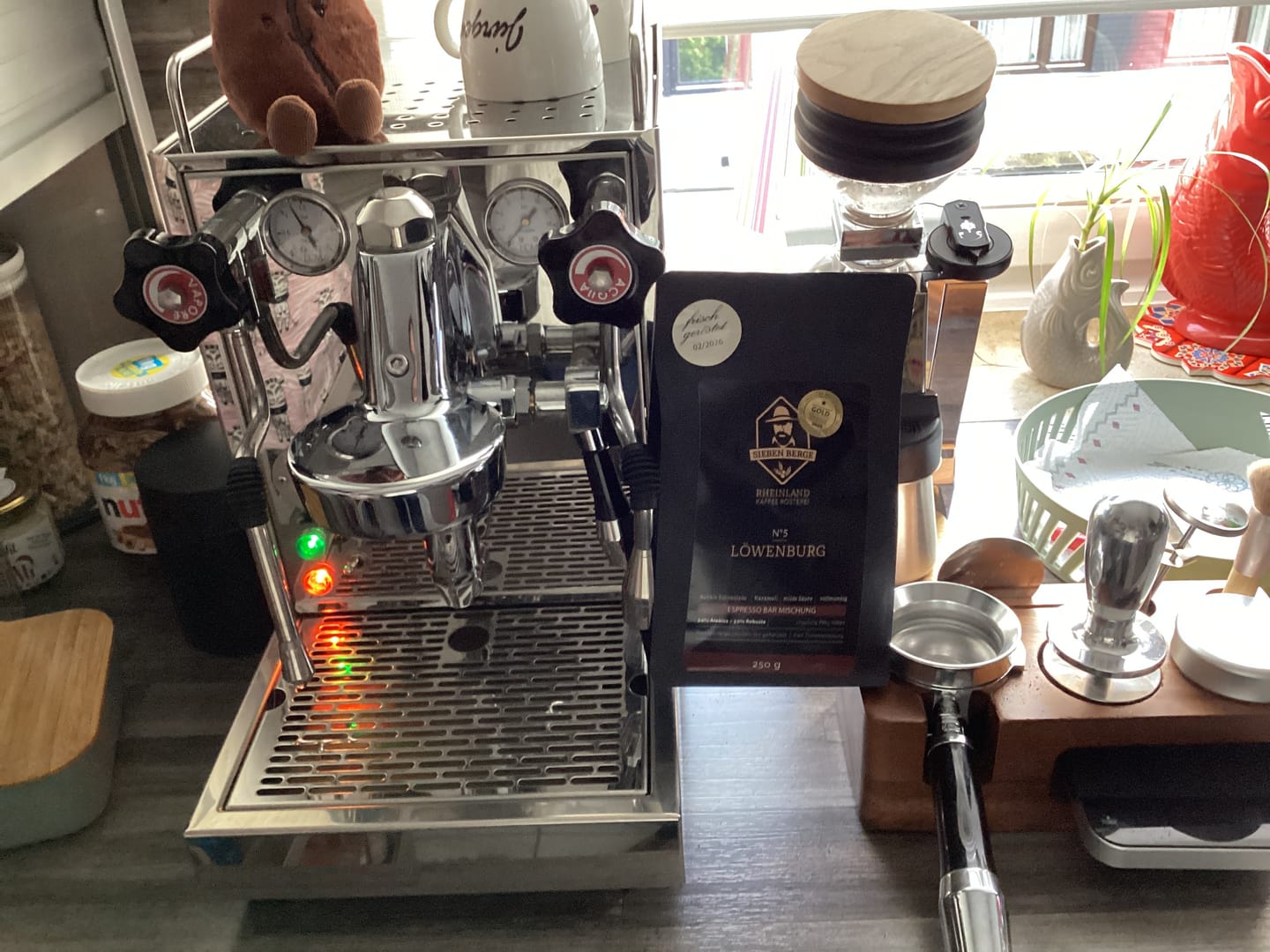 Customer photo review of Entdecke vier einzigartige Röstungen – Espresso Probierpaket 4x 250g