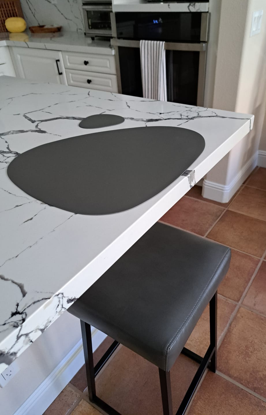 Customer photo review of Emilie Designer Placemat & Coaster Set by Tilly