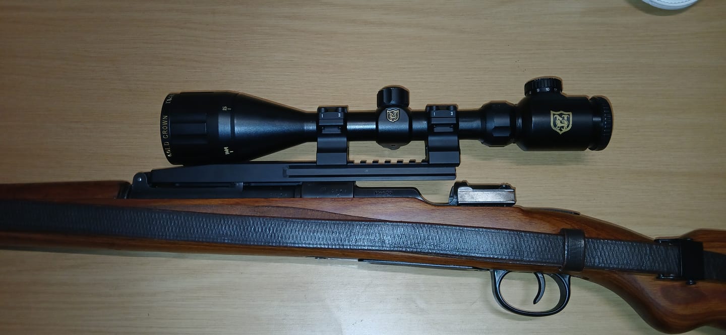 Customer photo review of Ultra Low-profile Mauser K98k NDT Scope Mount Gen 3 picatinny rail