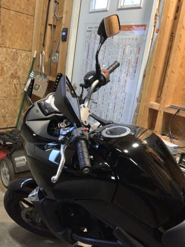 Customer photo review of KAWASAKI MOTORCYCLE DIABLO BLACK M.2C 17K | OEMatch Spray Can