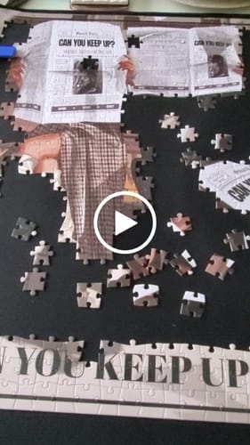 Customer video review of Can You Keep Up Puzzle