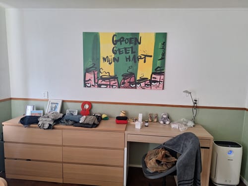 Customer photo review of Groen, geel, mijn hart. Ado den haag fans