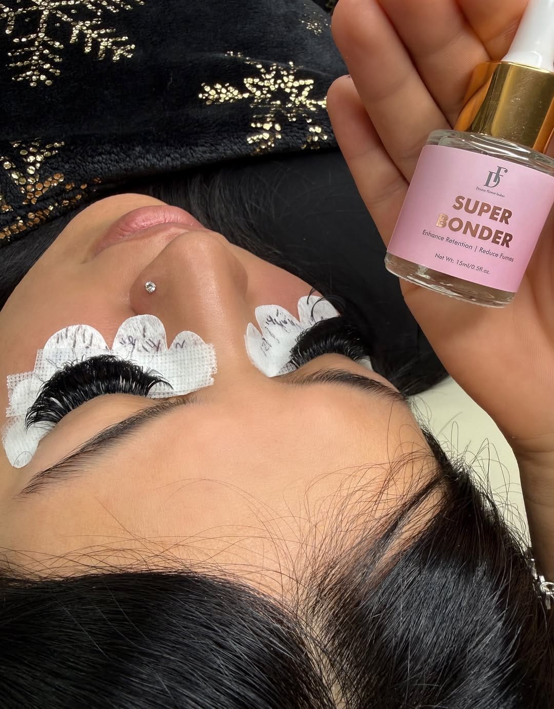 Customer photo review of Super Bonder for Eyelash Extension