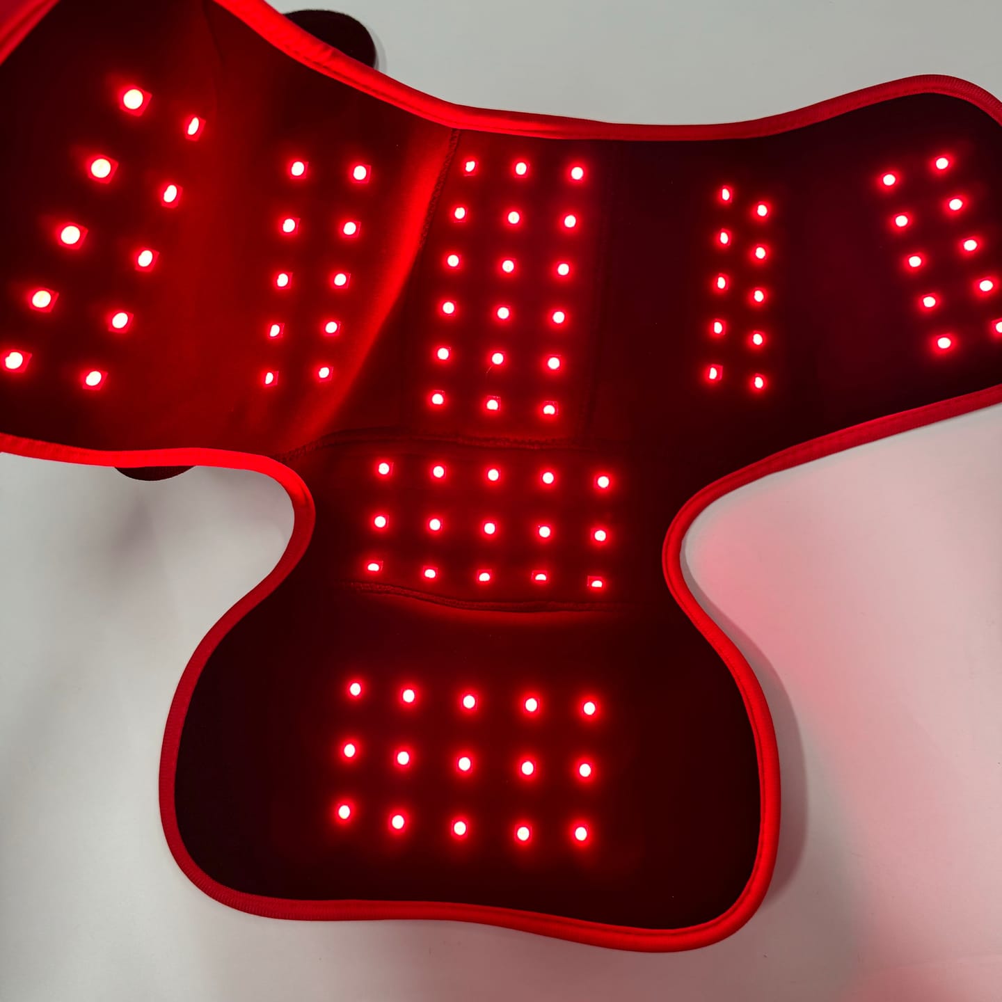 Customer photo review of Lumyhealth Red & Infrared Light Therapy Shoulder Wrap