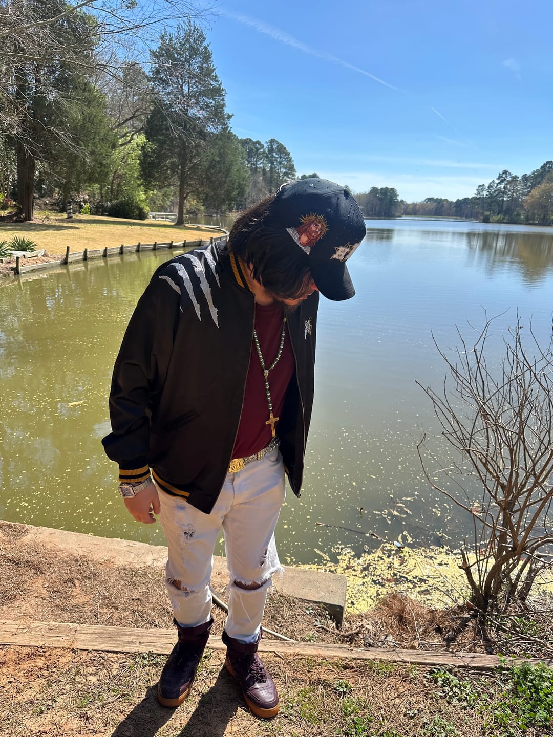 Customer photo review of Roaring Tiger Sukajan Souvenir Jacket