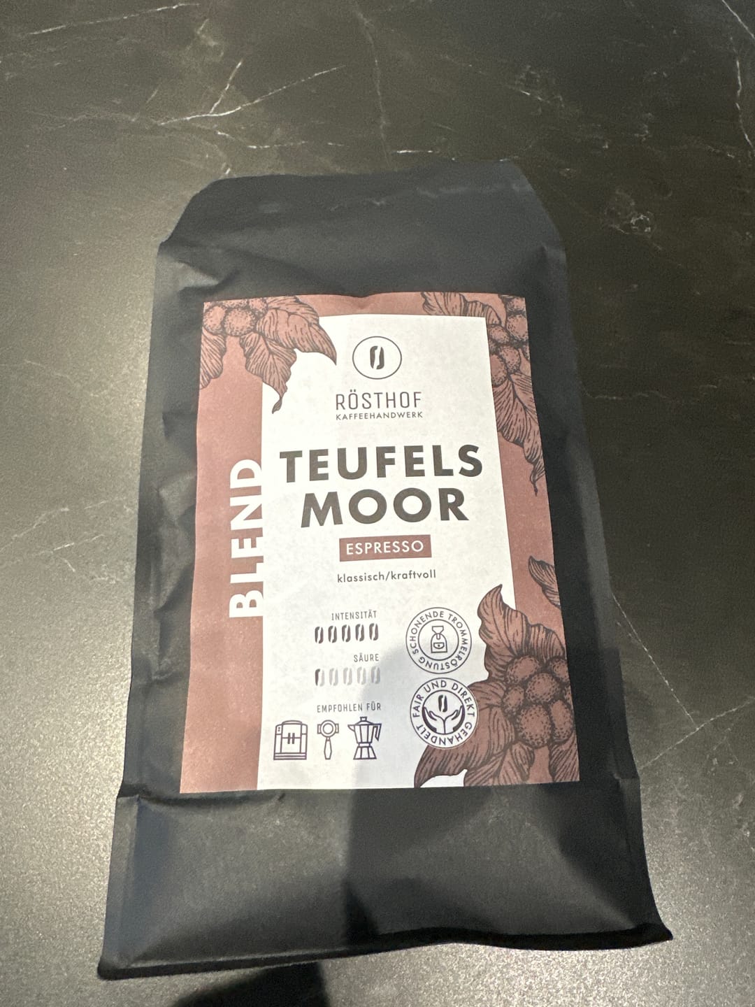 Customer photo review of Teufelsmoor - Espresso