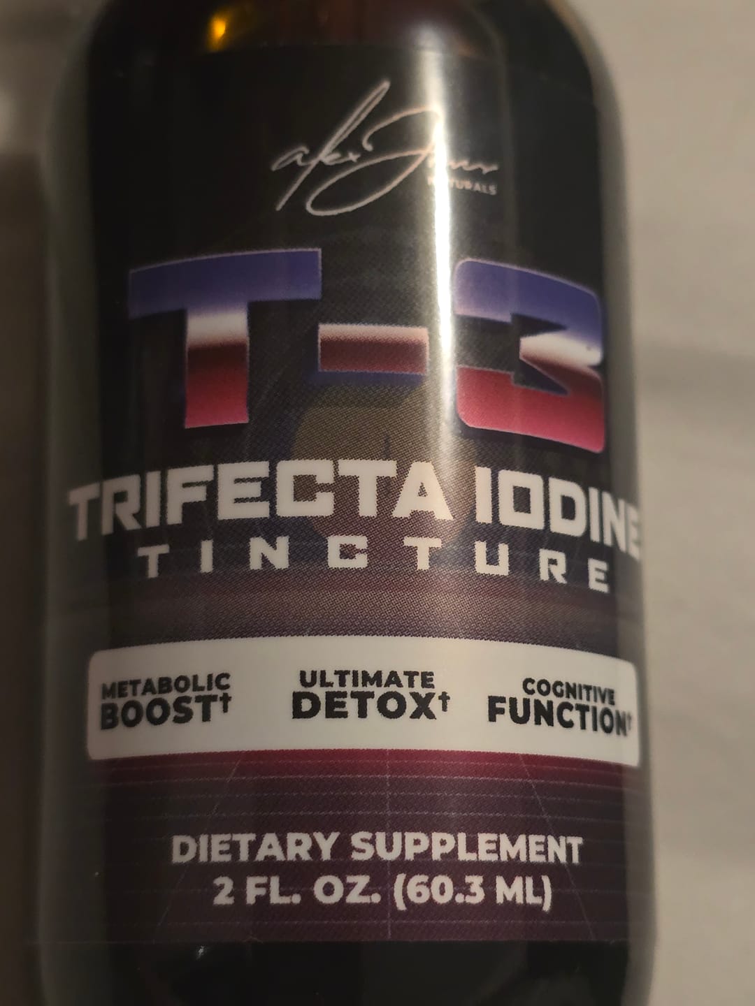 Customer photo review of T-3 Trifecta Iodine Tincture (90 Servings)