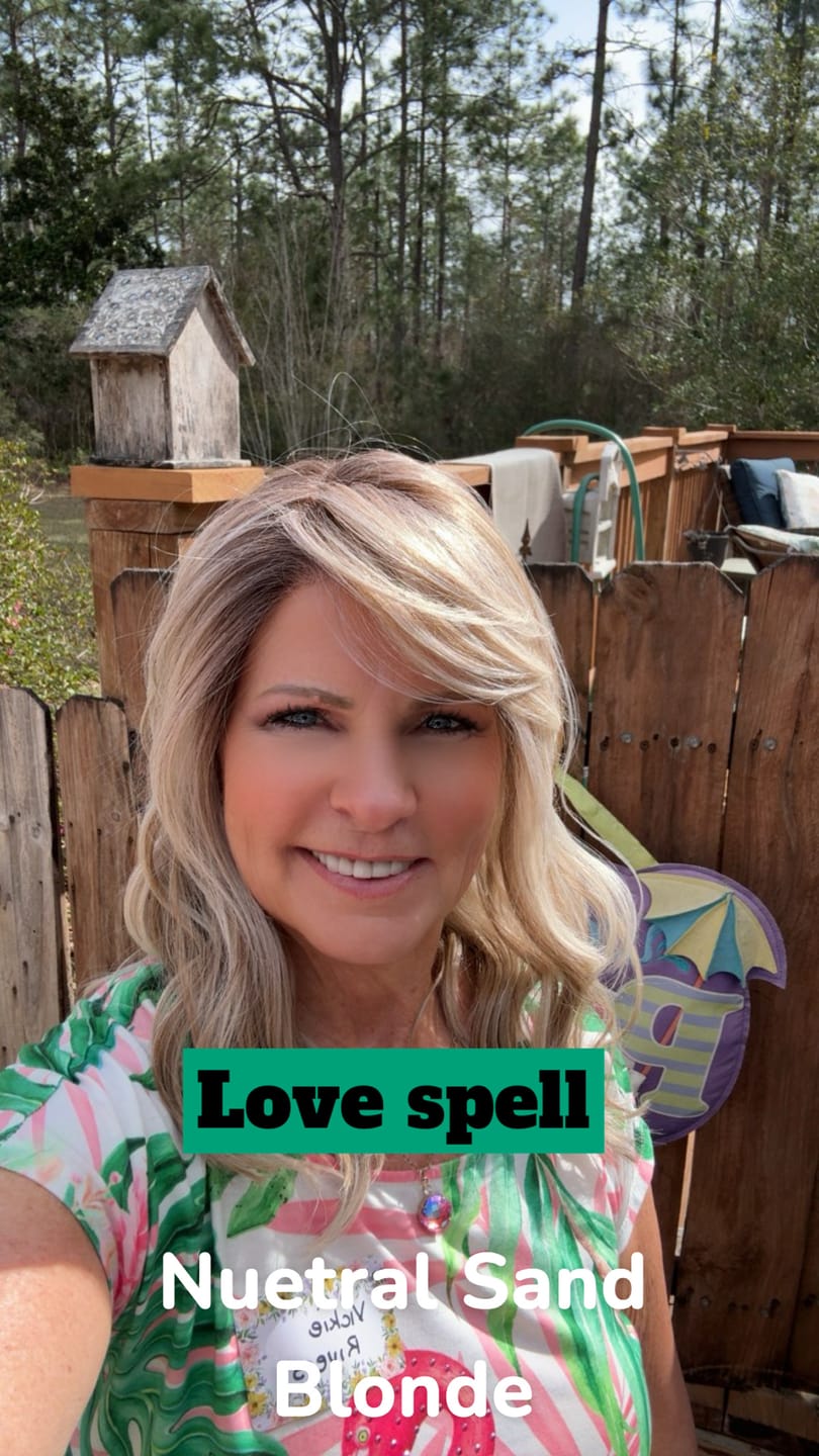 Customer photo review of LOVE SPELL - Neutral Sand Blonde
