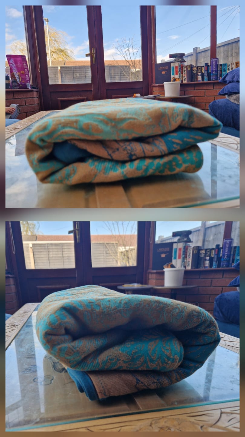 Customer photo review of Seaborn ‘Saffron Skies’