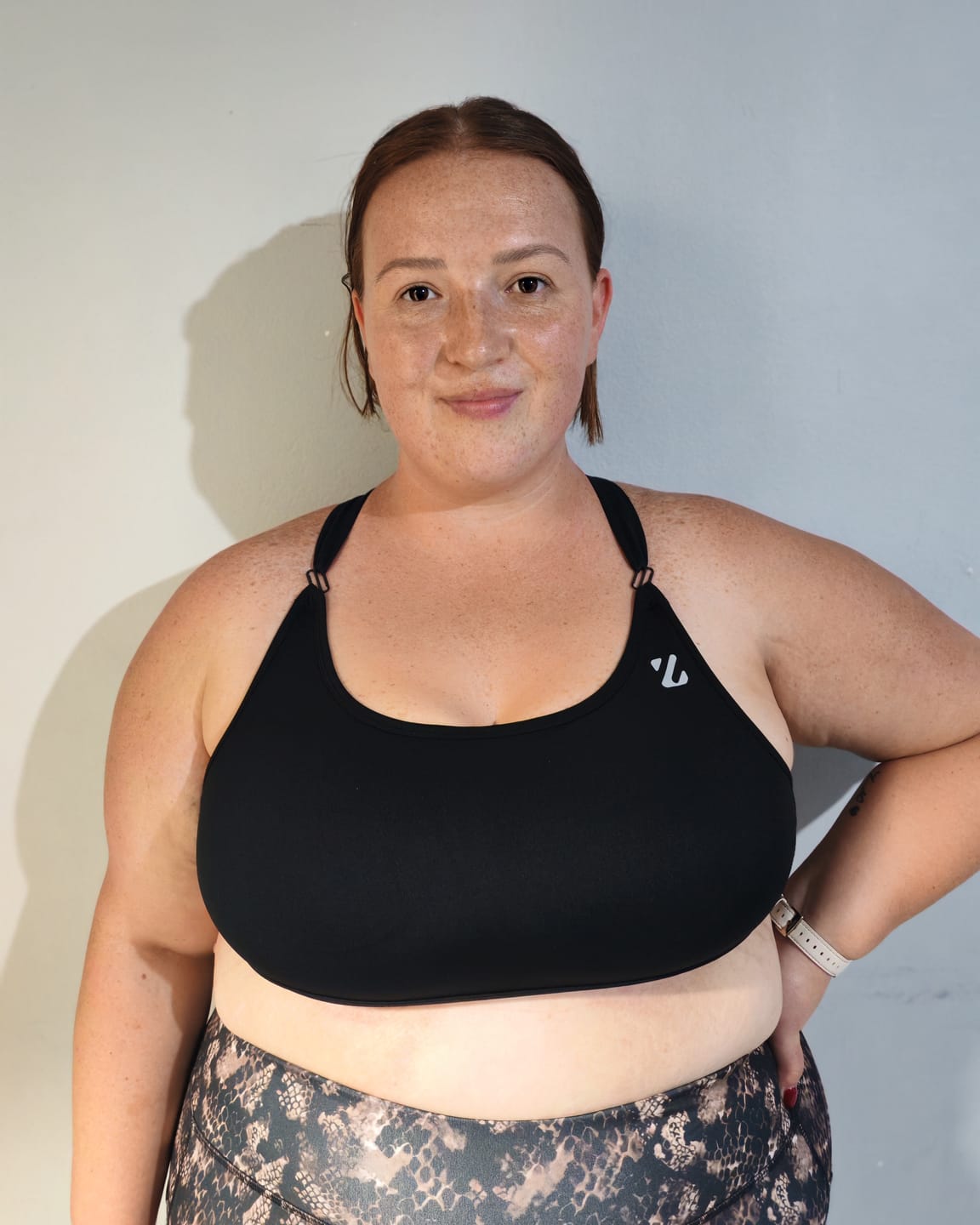 Customer photo review of High Impact Full Support Sports Bra