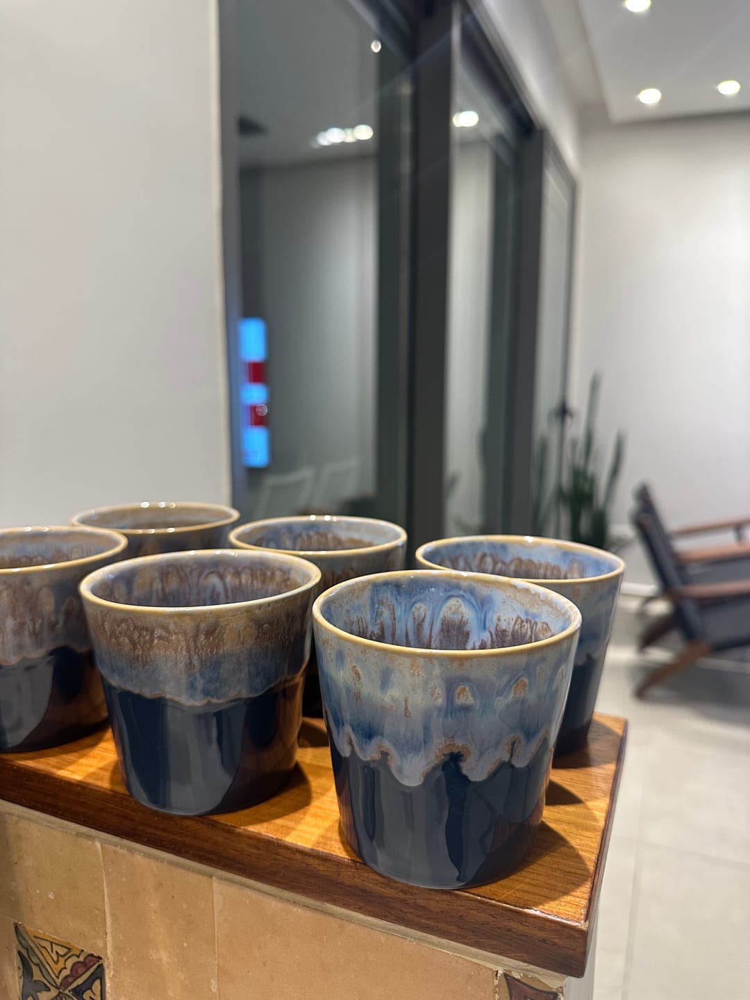 Customer photo review of כוס קפוצ'ינו - סדרת ים