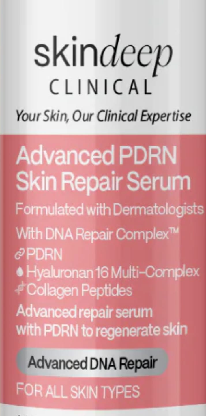 Customer photo review of Advanced PDRN Skin Repair Serum