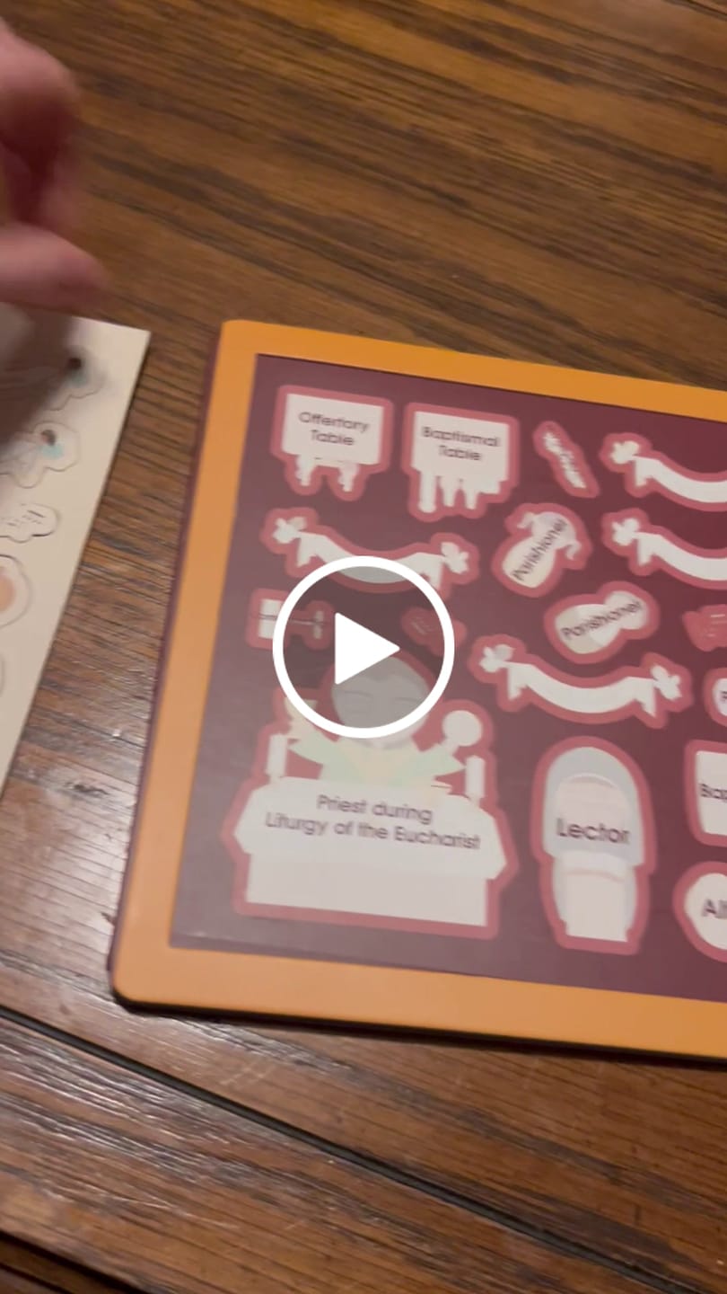 Customer video review of Magna Missal - Magnetic Playscene