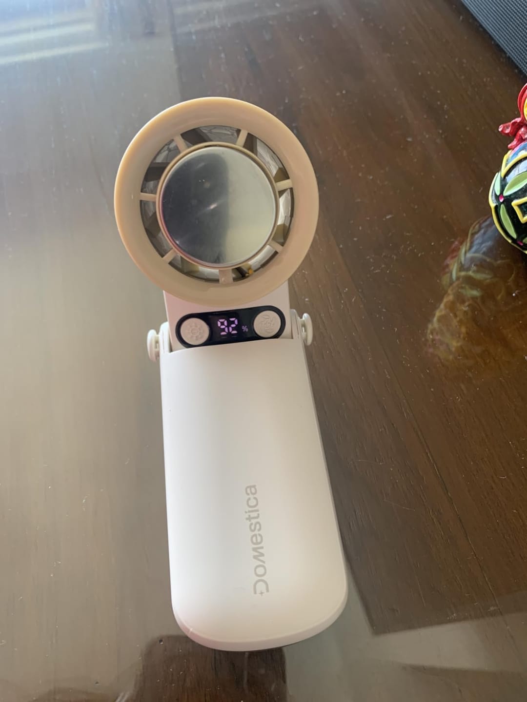 Customer photo review of Flo Hand Fan with IcyTouch