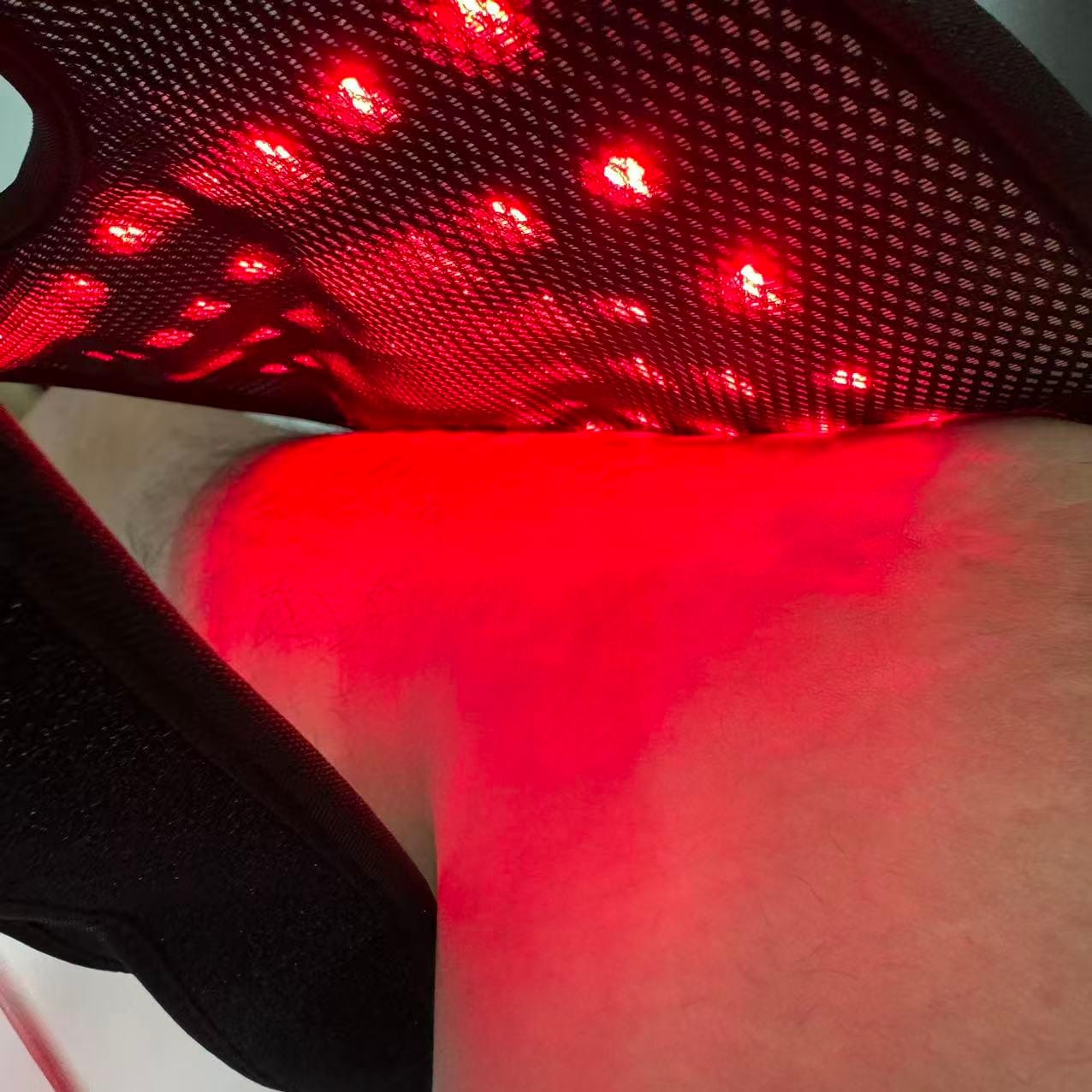 Customer photo review of Red Light Therapy Multi Joint Wrap