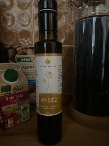Customer photo review of Schwarzkümmelöl kaltgepresst & rohkostqualität