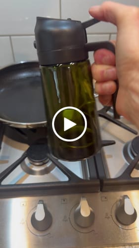 Customer video review of 2 in 1 Oil Dispenser