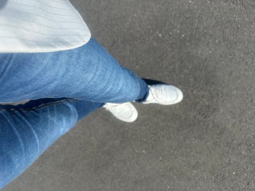 Customer photo review of ELEVATESHOES WHITE CLASSY