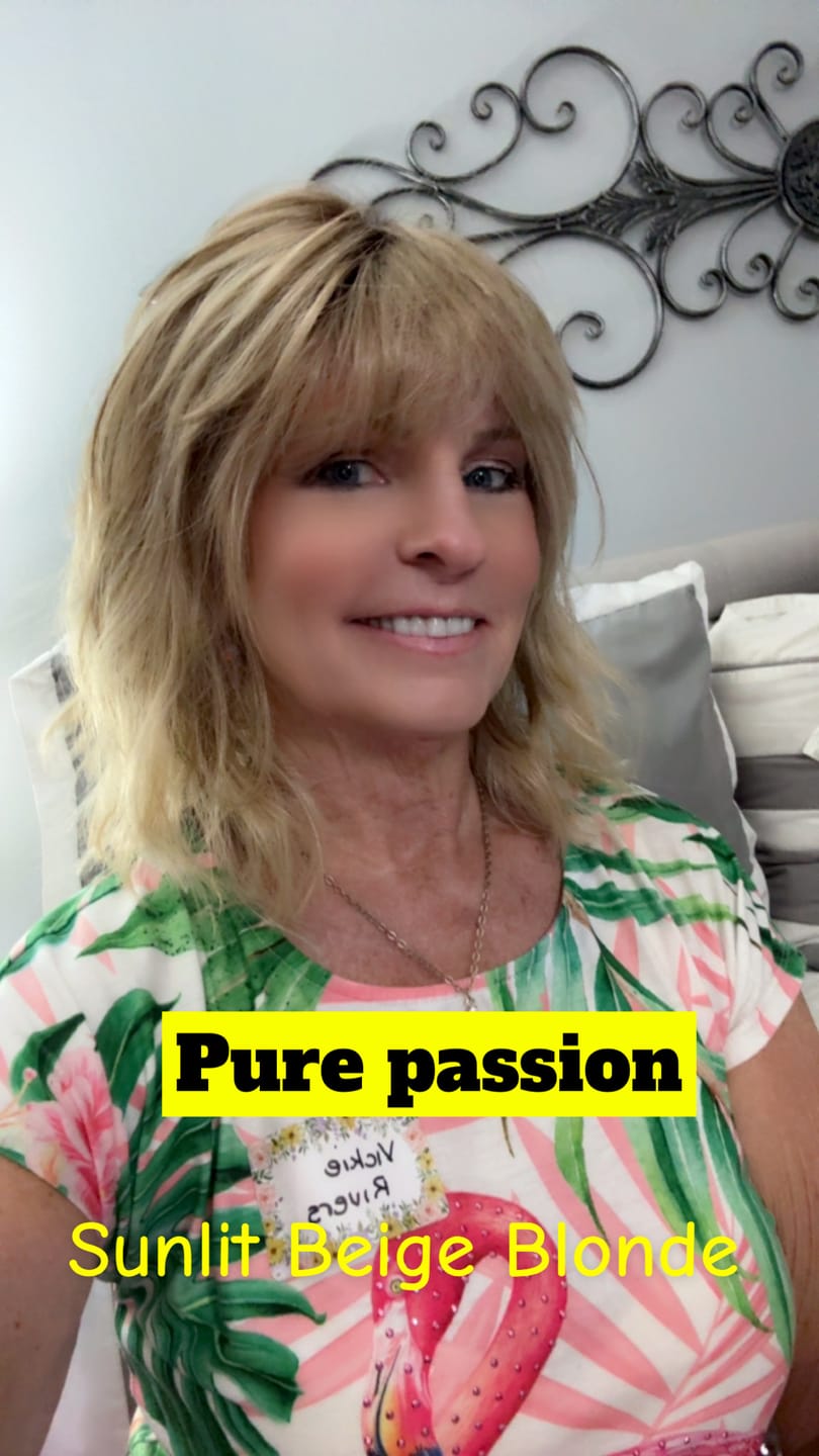 Customer photo review of PURE PASSION - Sunlit Beige Blonde