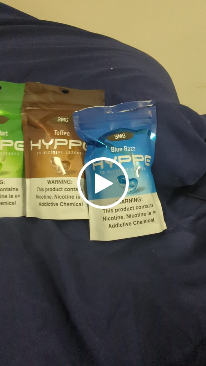 Customer video review of Nicotine Lozenges