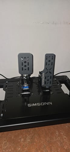 Customer photo review of Simsonn Plus X Racing Simulation Pedal with Haptic Reactor Optional