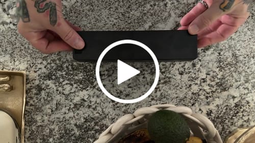 Customer video review of Weekly Case