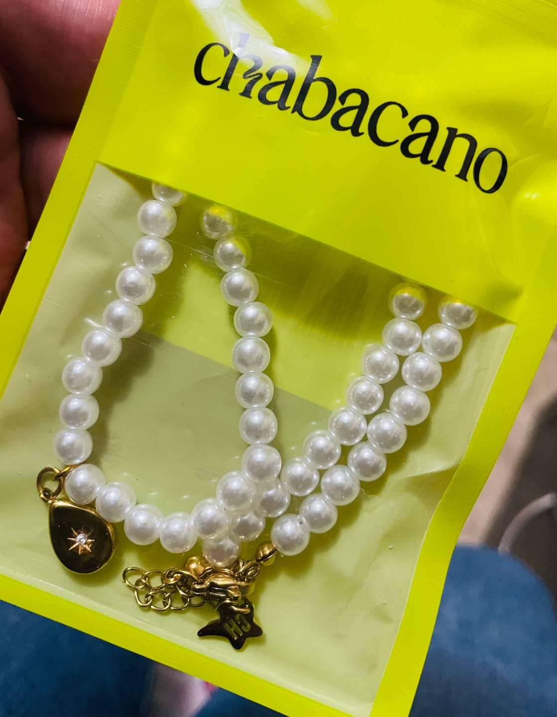 Customer photo review of Collar Pearl Stella