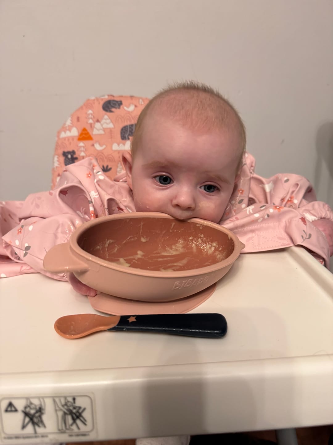 Customer photo review of Baby Bear Tableware Bundle