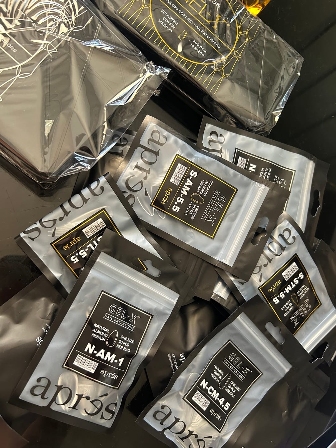 Customer photo review of Extend Gel Gold Edicion Botella