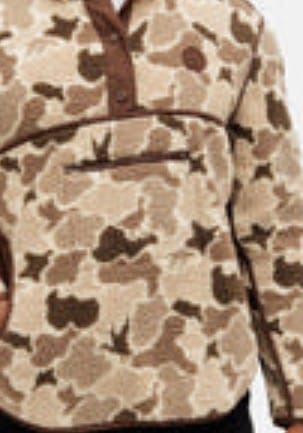 Customer photo review of Duck Blind Men's Sherpa Pullover