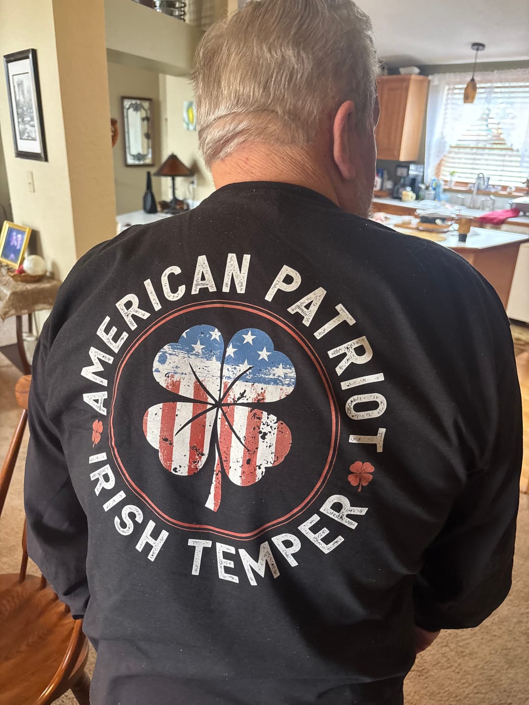 Customer photo review of American Patriot Irish Temper