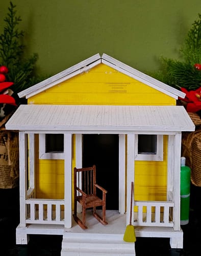 Customer photo review of La Casita de Campo - Modelo Alegría | Manualidad con Pinturas