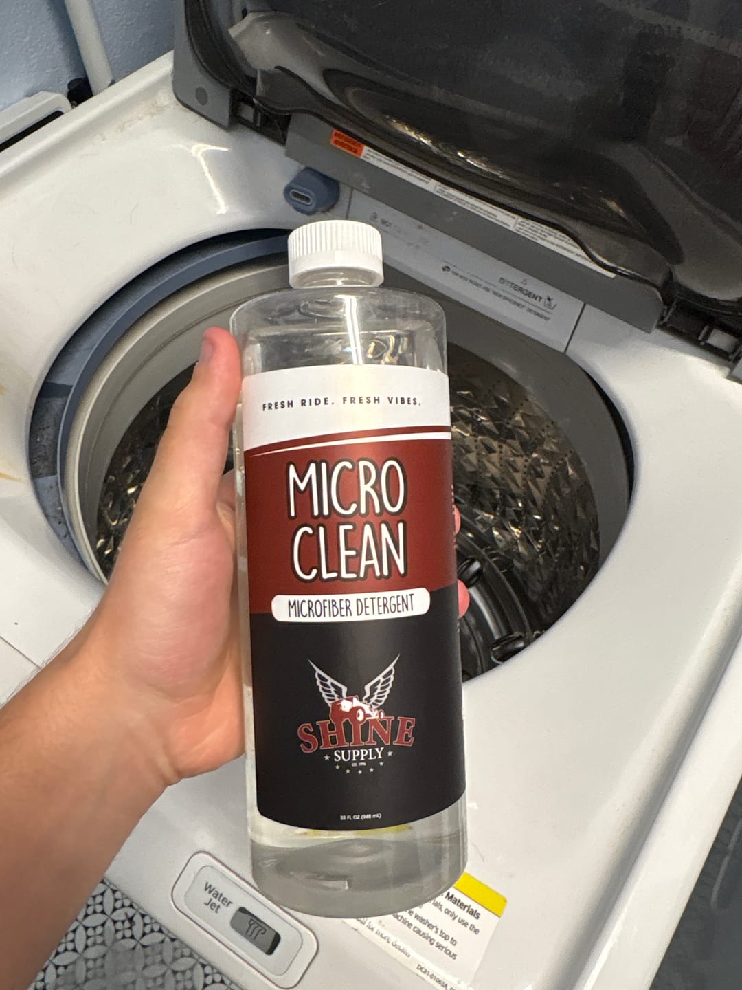 Customer photo review of Micro-Clean - 32oz.