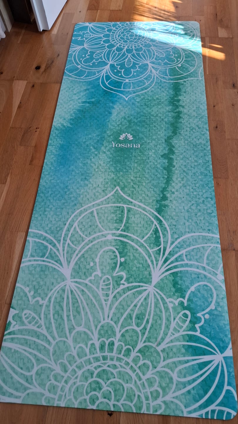 Customer photo review of Yogamatte "Indian Spring" inkl. Tragegurt
