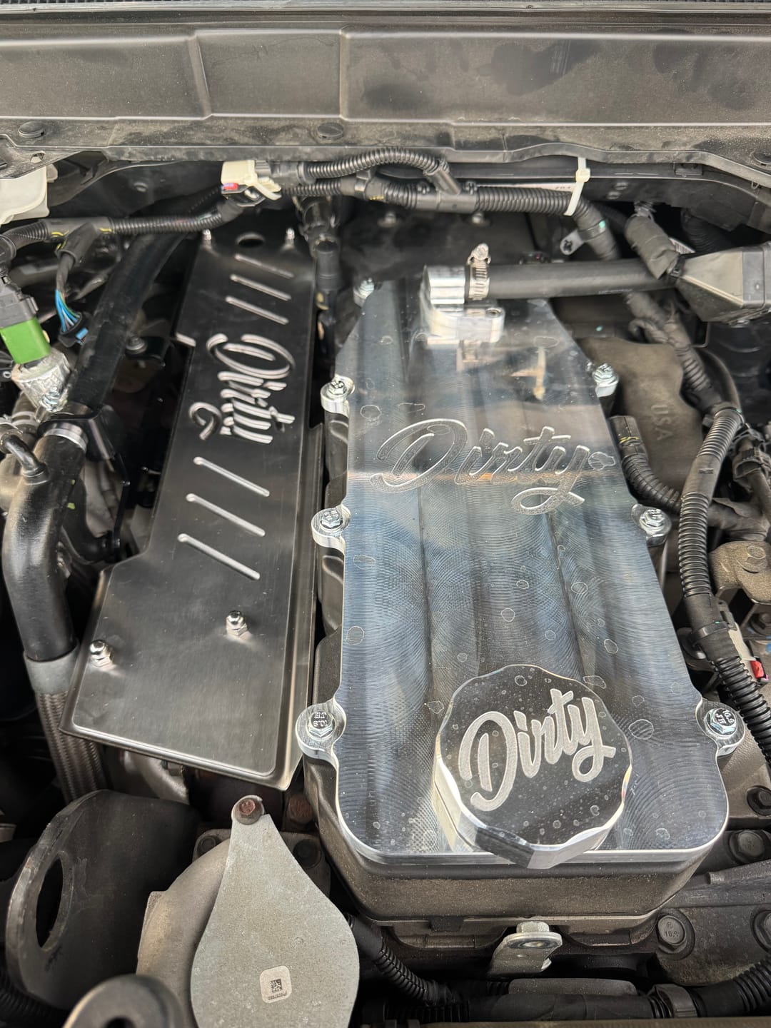 Customer photo review of 2009-2024 Cummins Exhaust Manifold Heat Shield (I67-EXH-A148)