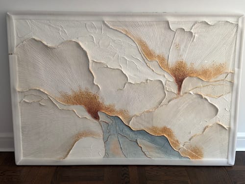 Customer review photo for Plaster Art Texture Painting #SG476