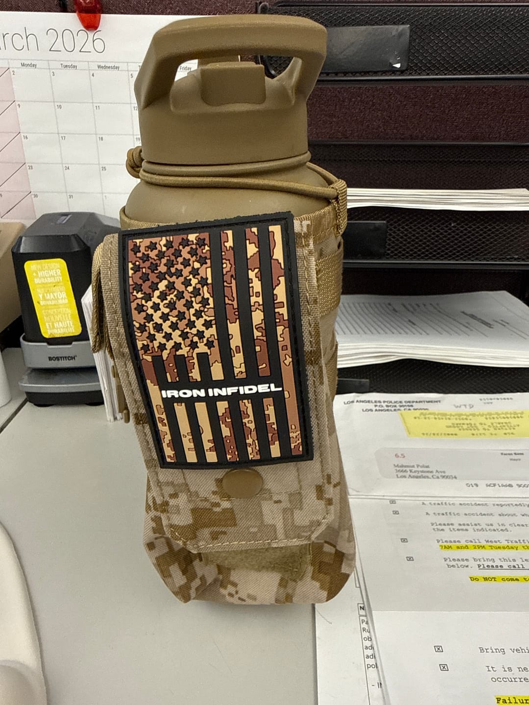 Customer photo review of 32oz Compact Battle Bottles