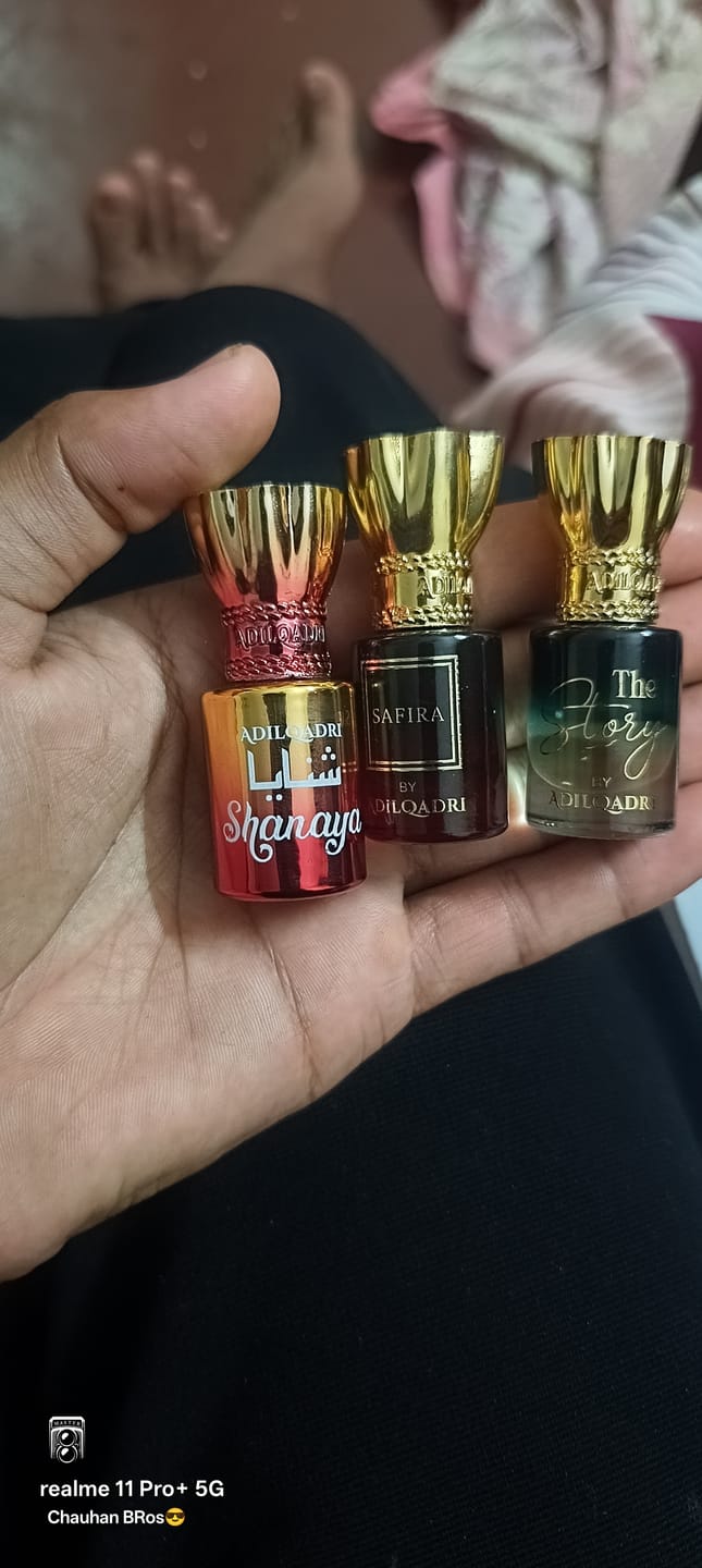 Customer photo review of Safira Luxury Attar Perfume