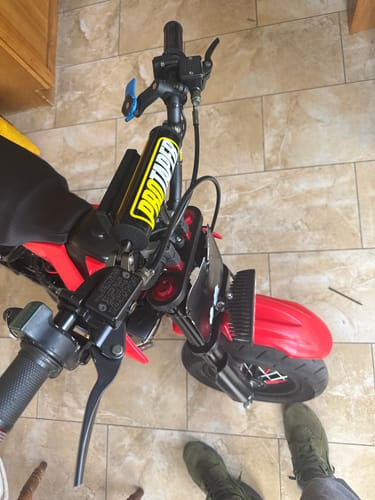 Customer photo review of ProTaper SE XR50 Handlebar - Jet Black