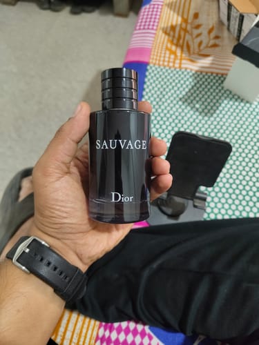 Customer photo review of Christian Dior Sauvage Eau De Toilette For Men