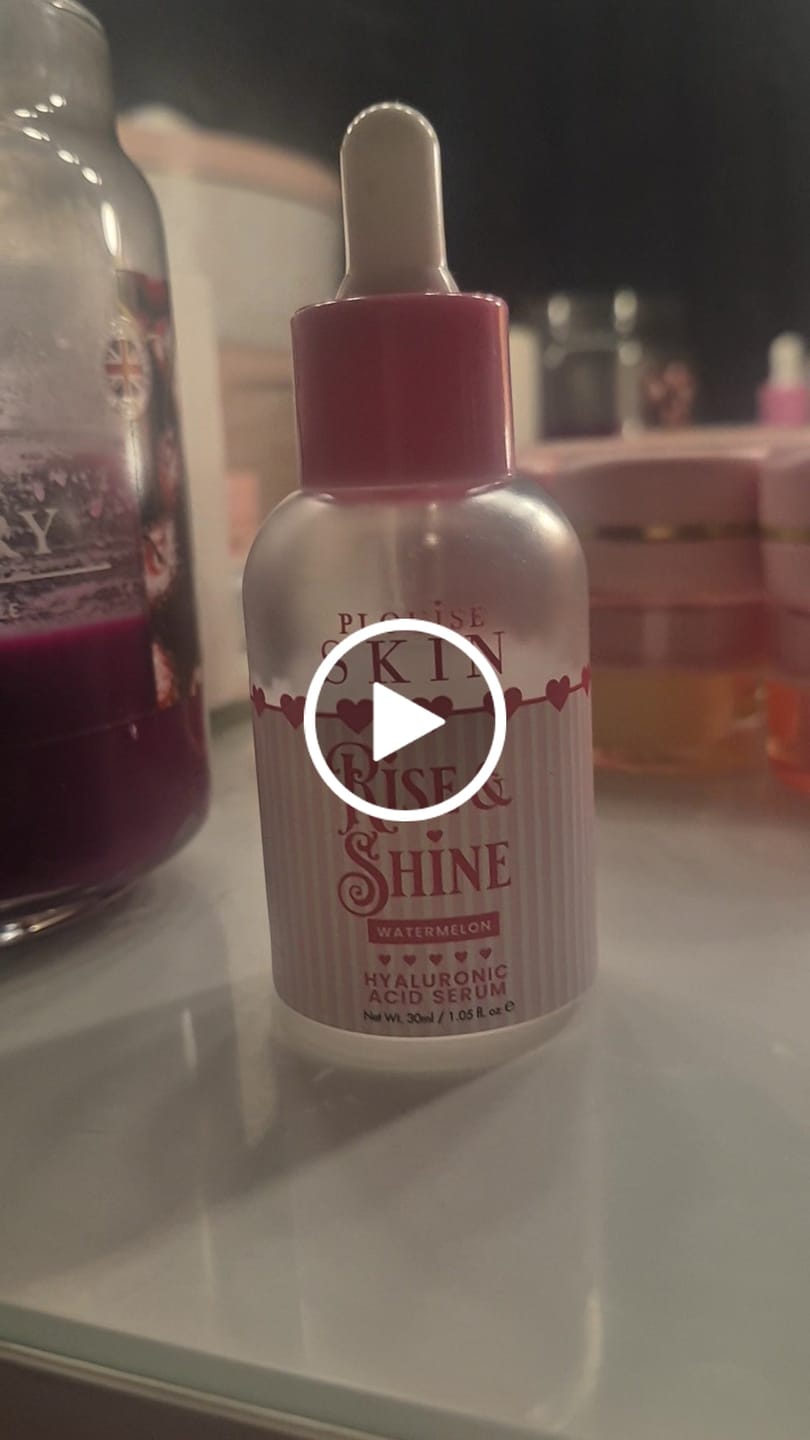 Customer video review of P.Louise Rise & Shine Hyaluronic Acid Serum