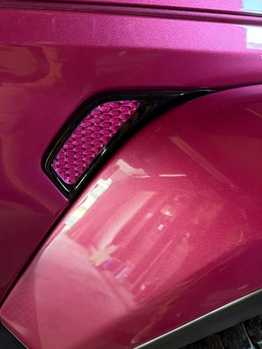 Customer photo review of Fender Vents Single or Two-Tone Painted (Fits JL/JT)